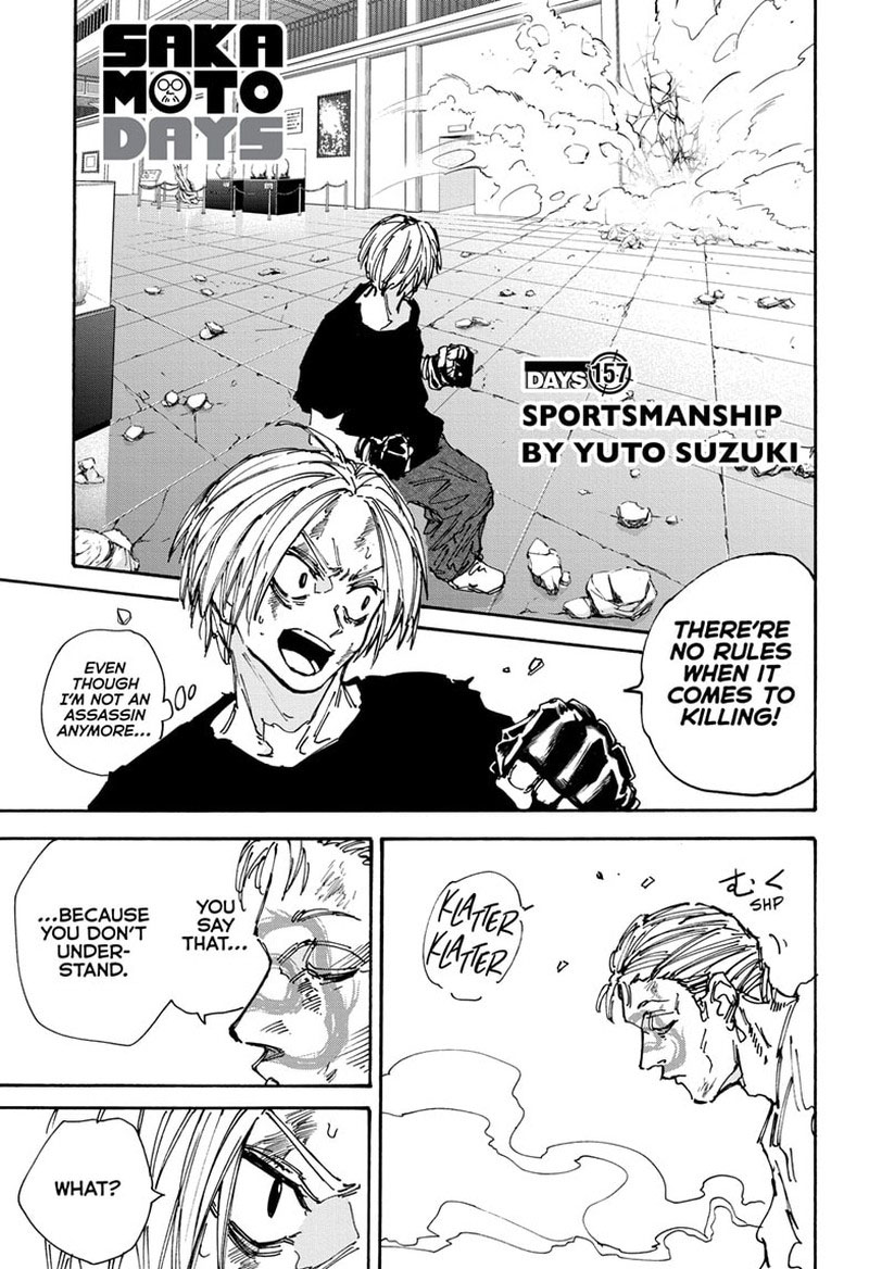 Sakamoto Days Chapter 157